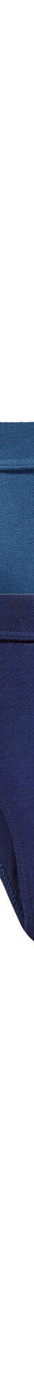 Slip fermé élastiqué taille haute rayures fil teint - lot de 4 (marine / jeans) Slip fermé élastiqué taille haute rayures fil teint - lot de 4 (marine / jeans)